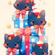 Christmas cat