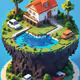 Pixel island#1