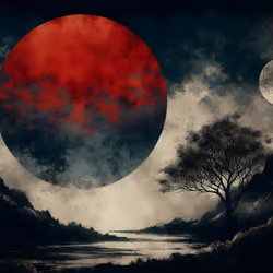 Ashes Beneath the Crimson Stillness