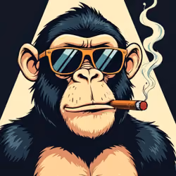 Retro Chimp #04 - Light Beam Edition