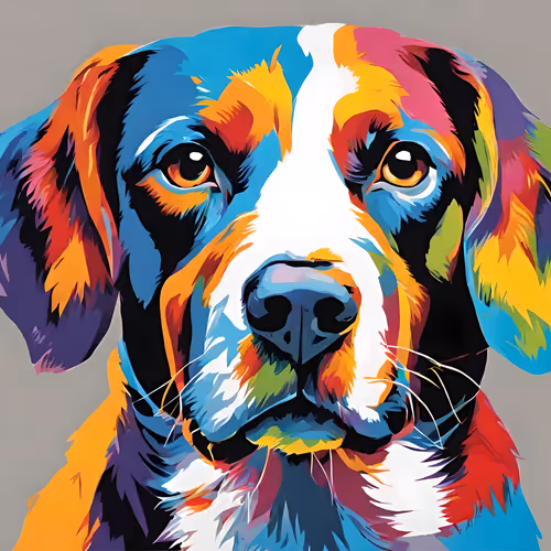 Pop Art Series Nft Dog