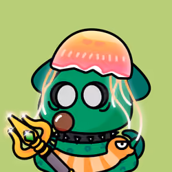 Melancholy squid