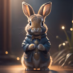 gentle rabbit