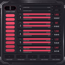 Astrafite Rush: Progress Tracker
