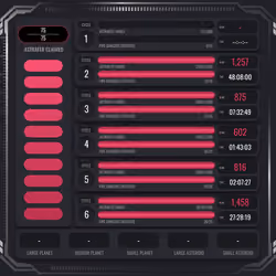 Astrafite Rush: Progress Tracker