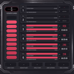 Astrafite Rush: Progress Tracker