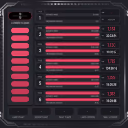 Astrafite Rush: Progress Tracker