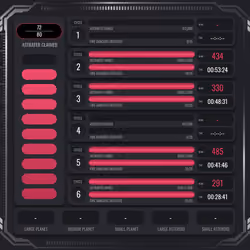 Astrafite Rush: Progress Tracker
