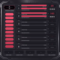 Astrafite Rush: Progress Tracker
