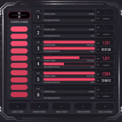 Astrafite Rush: Progress Tracker