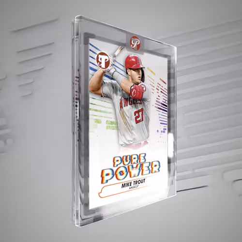 Angels® Mike Trout Pure Power Slab White 2101 Epic