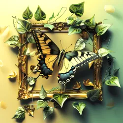 Papilio machaon A03 | Butterflies Deco 2