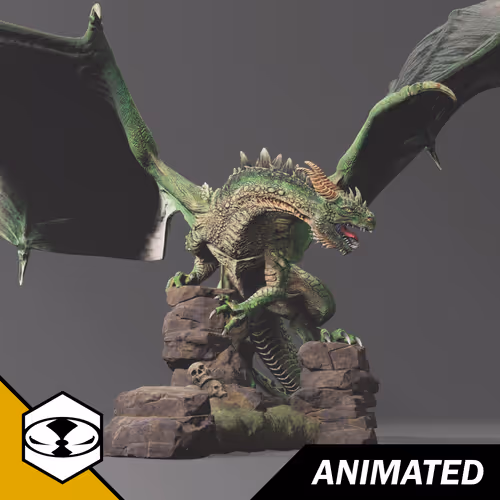 Komodo Dragon - Green #71