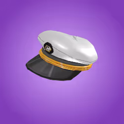 Riverboat Captain's Hat - White