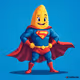 Pixel Corn Superman