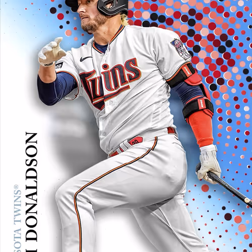 Minnesota Twins R Josh Donaldson Base Blue 1077 Co