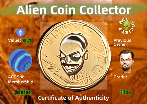 Alien Coin CoA #1355