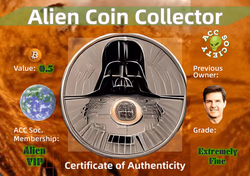 Alien Coin CoA #1354