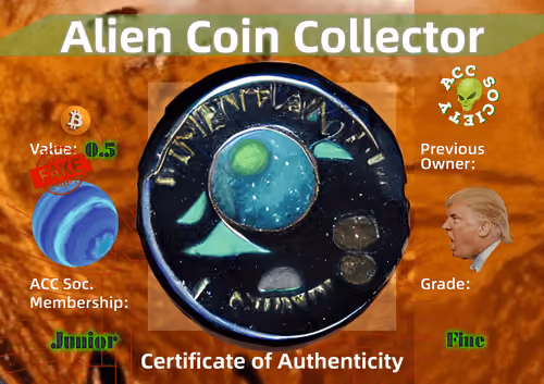Alien Coin CoA #1022