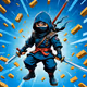 Warrior Ninja Avatar #4 