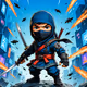 Warrior Ninja Avatar #7 