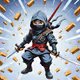 Warrior Ninja Avatar #6