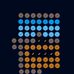 6764
