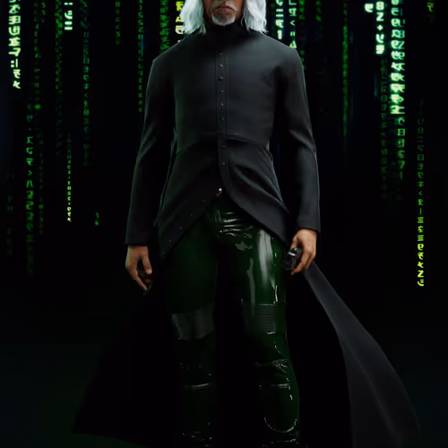 The Matrix Avatars Red Polygon