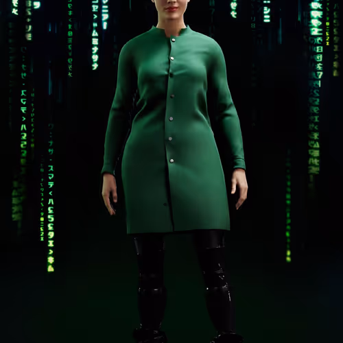 The Matrix Avatars Red Polygon