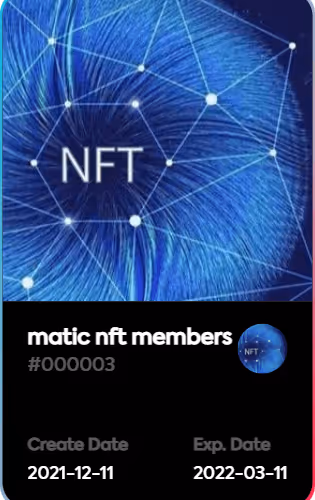 matic nft members