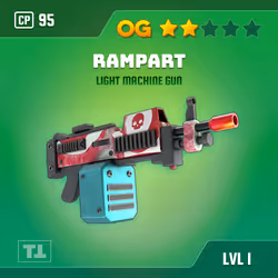 Zombie World OG Rampart Uncommon Level 1 #6164