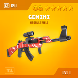 Zombie World OG Gemini Legendary Level 1 #6162