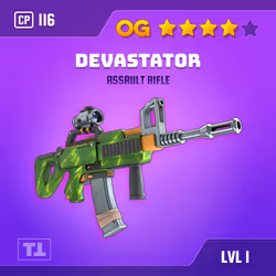 Zombie World OG Devastator Epic Level 1 #6171