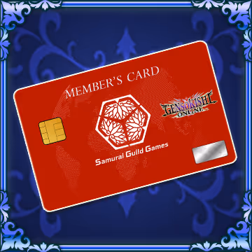 Samurai Member's Card
