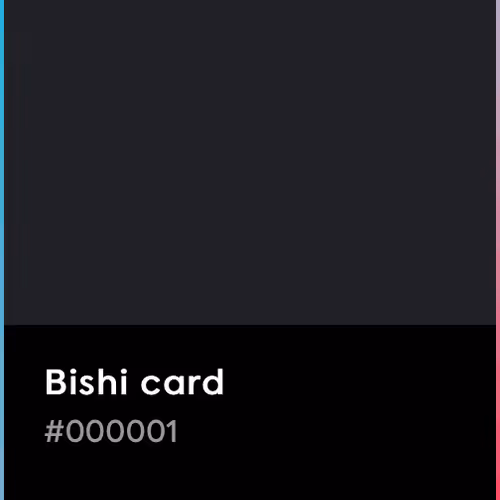 Bishi card