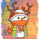 Cozy Snowman #1