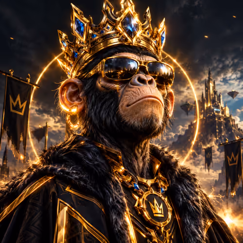 CROWNED APE #001 - THE KING