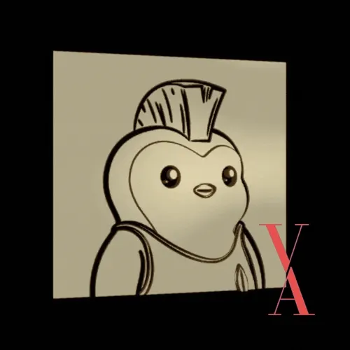 GOLD PUDGY PENGUIN 🐧