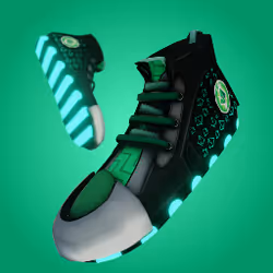 Polygonal Mind Sneakers