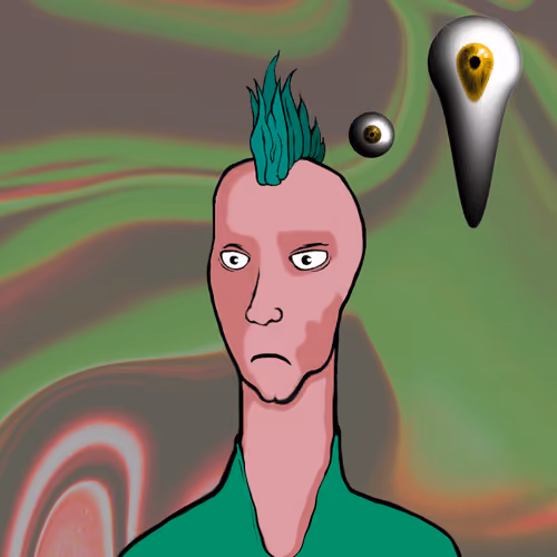 Regular psy NFT dude in the void #2523