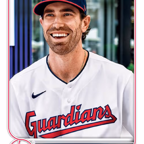 Cleveland Guardians Tm Shane Bieber Short Print Wh