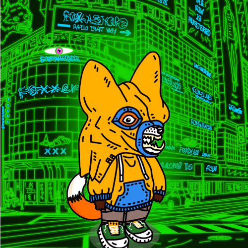 The Hipster Fox #1