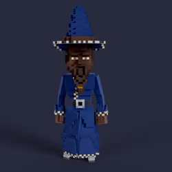 Wizzy the Blue #00493