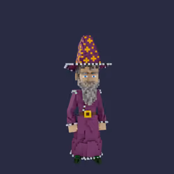 Wizzy the Purple #00248