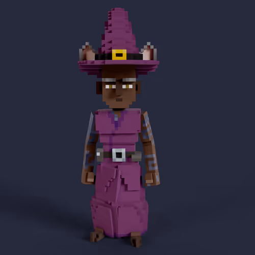 Wizzy the Purple #00282