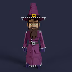 Wizzy the Purple #00124