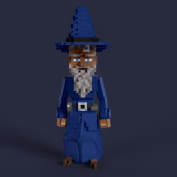 Wizzy the Blue #00188
