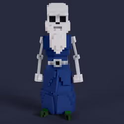 Wizzy the Blue #00333