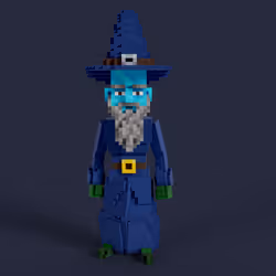 Wizzy the Blue #00373