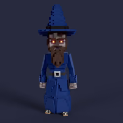 Wizzy the Blue #00429